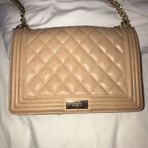 BCBG Quilted Blush Crossbody